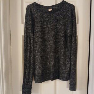 Marled Grey Super-Soft Sweater